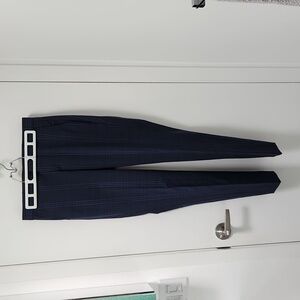 Italian Wool Plaid Pants - Size 0